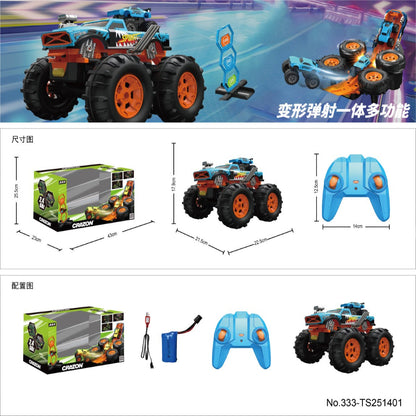 Crazon Transform Shooting RC Truck