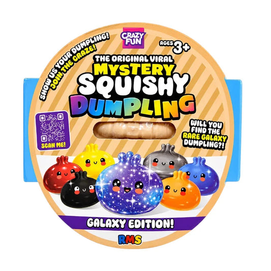 RMS Original Viral Mystery Squishy Dumpling Crazy Fun Galaxy Edition