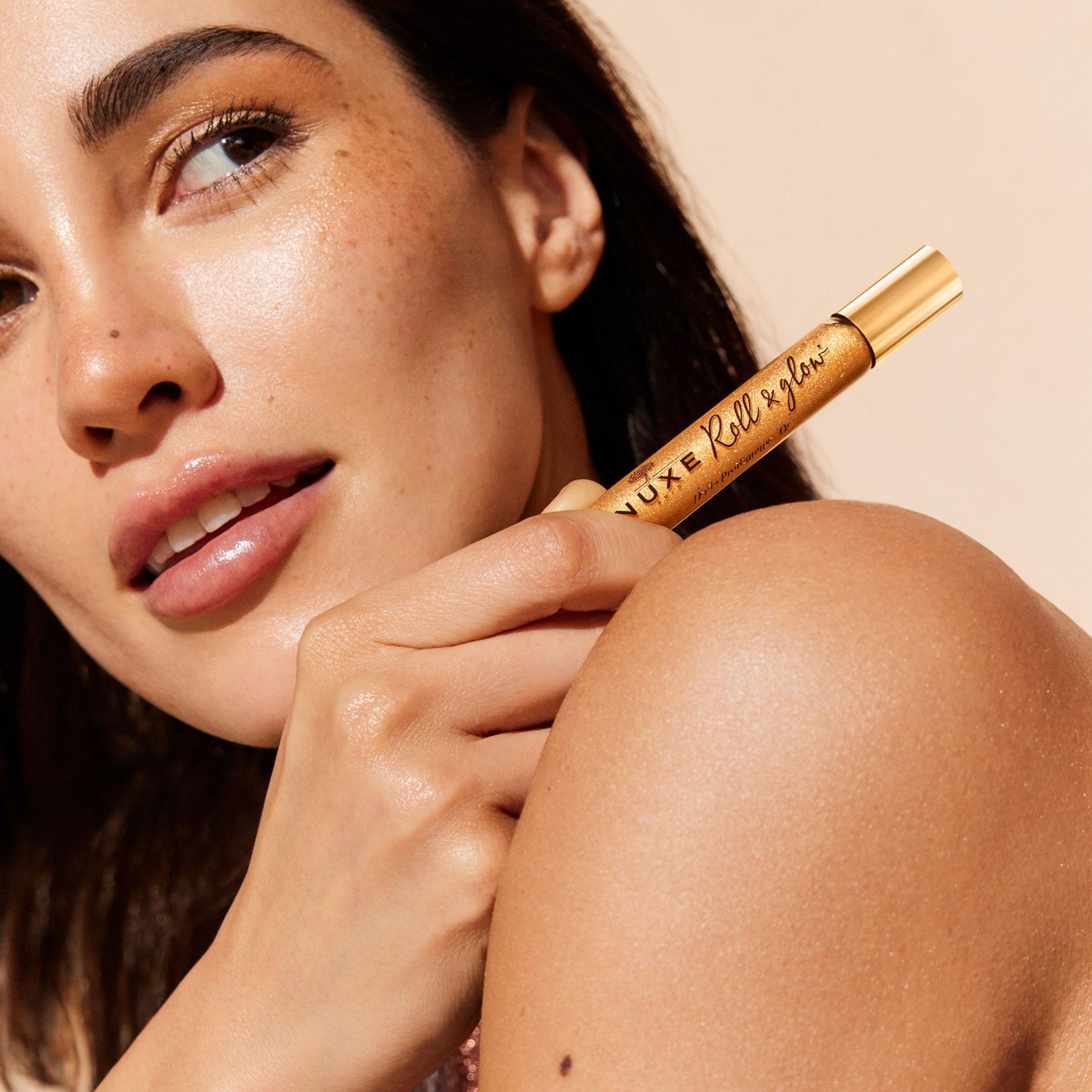 NUXE Huile Prodigieuse Golden Shimmer Travel Size Roll & Glow - 8ml