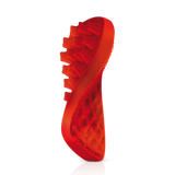 Pet+Me Firm Silicone Brush For Longhair Dog(Red)