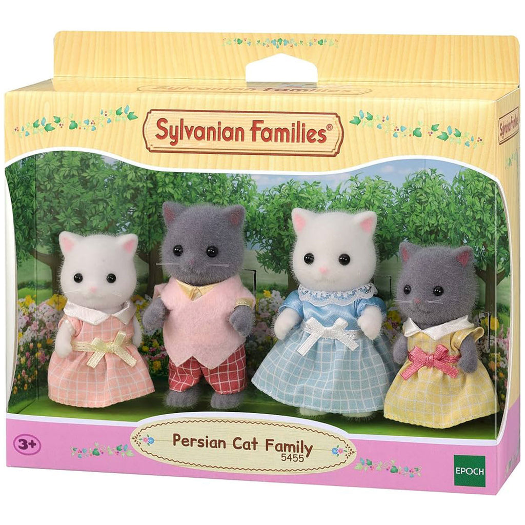 Sylvanian Families Persian Cat Family Dolls