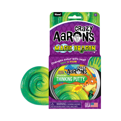 Crazy Aaron's Hypercolours Magic Dragon Thinking Putty