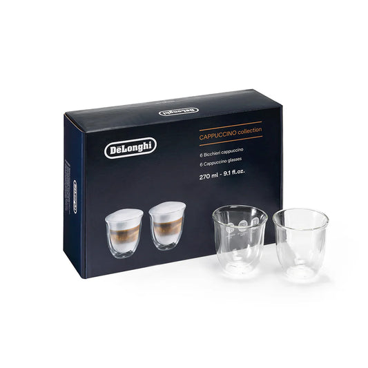 De'Longhi Cappuccino Glasses