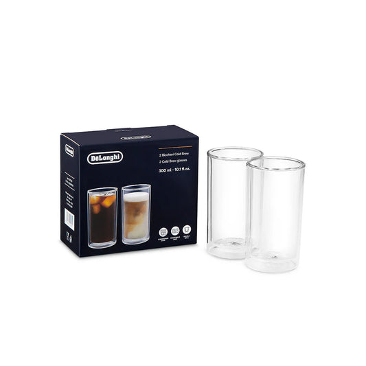 De'Longhi 2 Glass Set Cold Brew Coffee