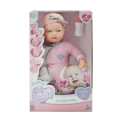Baby Habibi Active Lovable Baby 16" Doll
