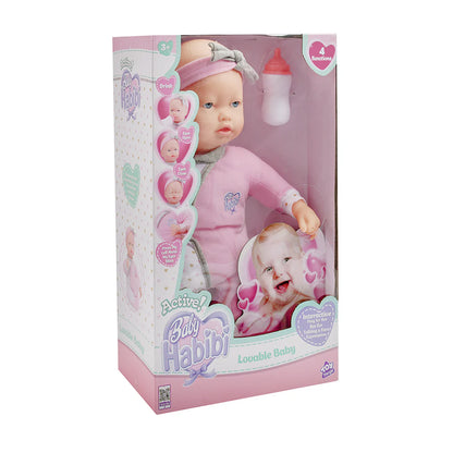 Baby Habibi Active Lovable Baby 16" Doll