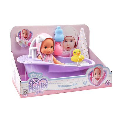 Baby Habibi Doll Bathtime Set 8.5inch (Tiny)