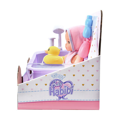 Baby Habibi Doll Bathtime Set 8.5inch (Tiny)