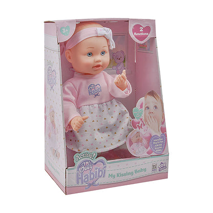 Baby Habibi Active My Kissing Baby 14″ Doll