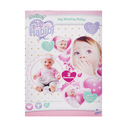 Baby Habibi Active My Kissing Baby 14″ Doll