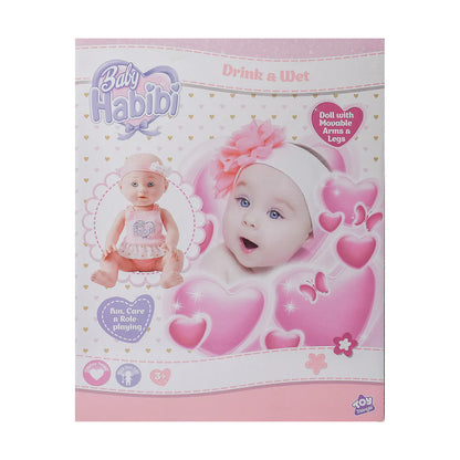 Baby Habibi Drink & Wet 14″ Doll