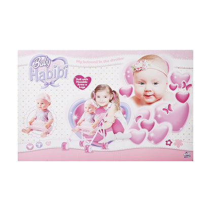 Baby Habibi My Beloved in The Stroller 14″ Doll