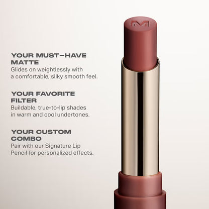 Morphe Lip Filter Hydroplump Soft Matte Lipstick 2.3g
