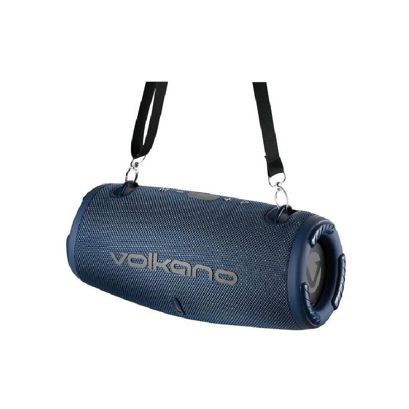 Volkano Cyclone Series Portable Bluetooth Speaker - Blue