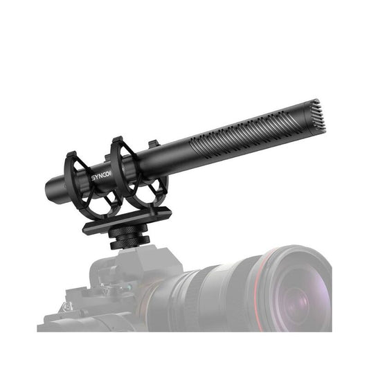 Synco Mic-D30 BK Camera Shotgun Microphone – Black