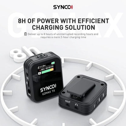 Synco G2A1 Max BK Digital 2.4Ghz Wireless Microphone – Black