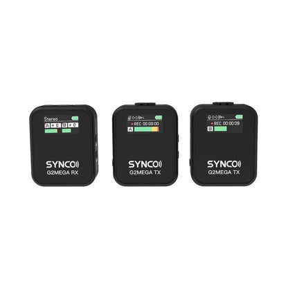 Synco G2A2 Mega BK Digital 2.4Ghz Wireless Microphone – Black