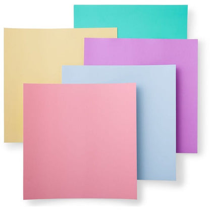 Cricut Smart Paper Sticker Cardstock Pack (33 x 33cm) 10 Sheets - Pastel