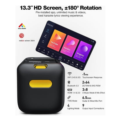 Ikarao Break X1 Smart Party Speaker With Screen 800W