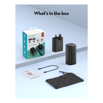 Ravpower RB-PB208 Super Pd Pioneer 10400mAh 30W 2-Port Power Bank + 65W Wall Charger Combo