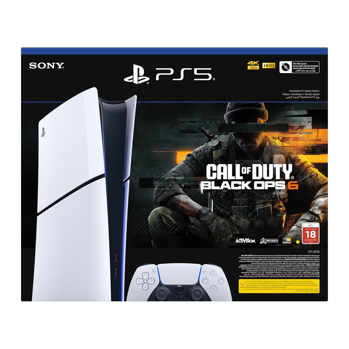 PlayStation 5 Digital Slim Console - Call of Duty Black Ops 6 Bundle