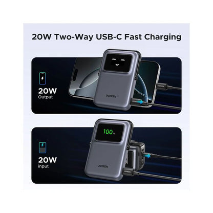 UGreen Uno Pb 10000mAh Magnetic Wireless Power Bank