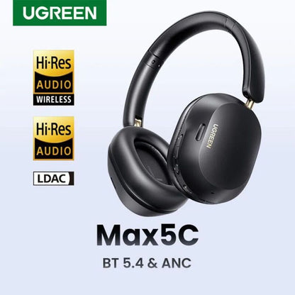 Ugreen Hitune Max 5C Hybrid Active Noise-Cancelling Headphones - Black