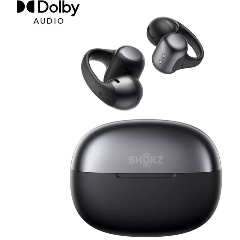Shokz Opendots One Wireless Open-Ear Earbuds - Black