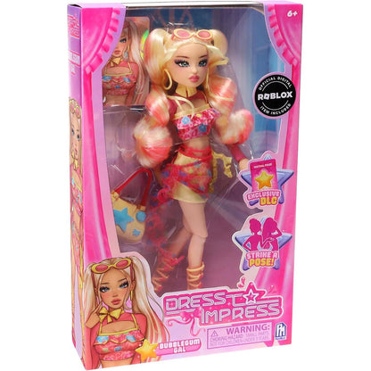 Phatmojo Dress To Impress - Bubble Gum Gal 29.21 cm Fashion Doll