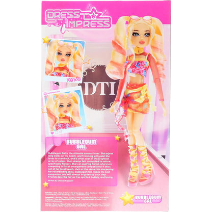 Phatmojo Dress To Impress - Bubble Gum Gal 29.21 cm Fashion Doll