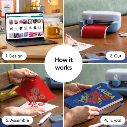 Cricut Joy 2 Essential Bundle Blue Emea