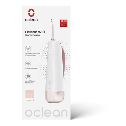 Oclean W10 Oral Irrigator Pink Portable Water Flosser