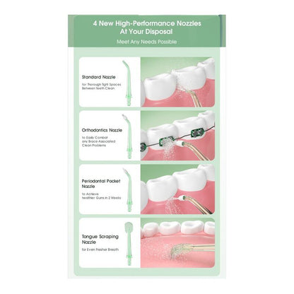 Oclean W10 Oral Irrigator Pink Portable Water Flosser