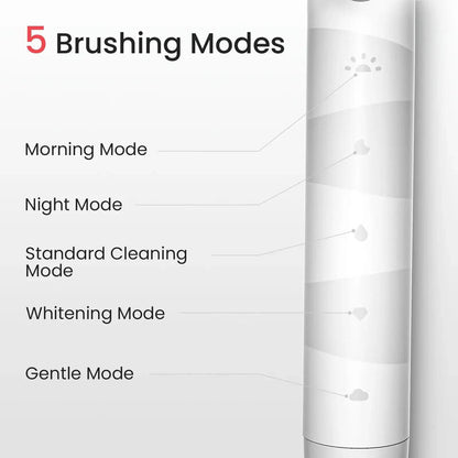 Oclean Flow Travel Go White Lightweight Travel Toothbrush