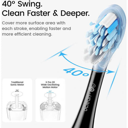 Oclean X Pro 20 Smart Toothbrush Gentle White For Families