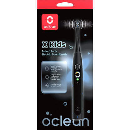 Oclean X Kids Smart Brush For Little Smiles Black
