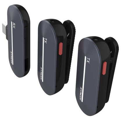 Synco P2T Mini Microphone Wireless for Android with 2 TXS - Black