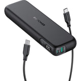 RavPower RP-Pb203 PD Pioneer 15000mAh 30W 2-Port Portable Charger USB-C Power Bank - Black