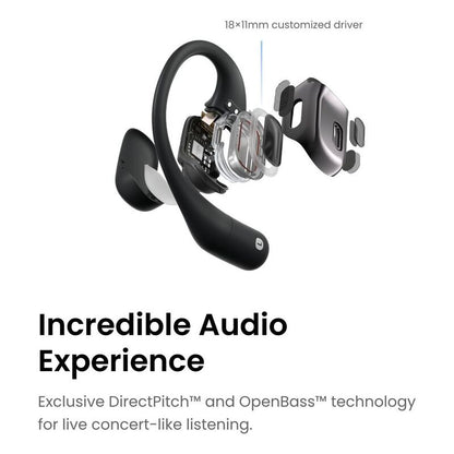 SHOKZ OPENFIT True Wireless Earphones - Black