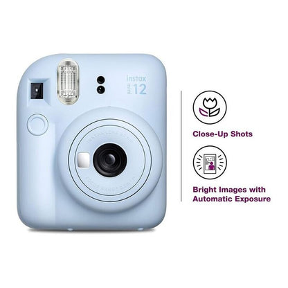 Fujifilm Instax Mini 12 Camera Giftbox Pastel Blue