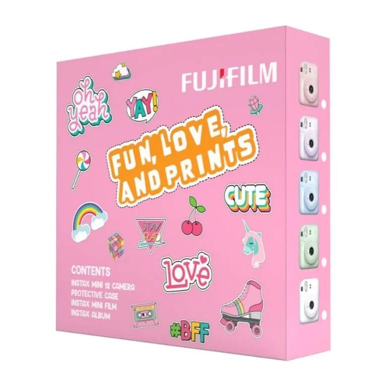 Fujifilm Instax Mini 12 Gift Box - White