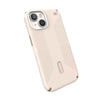 Speck Presidio2 Grip Magsafe with Clicklock iPhone 15 Case - Bleached Bone/Heirloom Gold