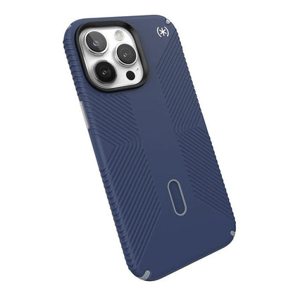 Speck Presidio2 Grip Magsafe iPhone 15 Pro Max Case - Coastal Blue/Dust Grey