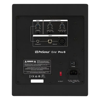 Presonus Eris Pro 6 - 6.5-Inch Powered Monitor - Black
