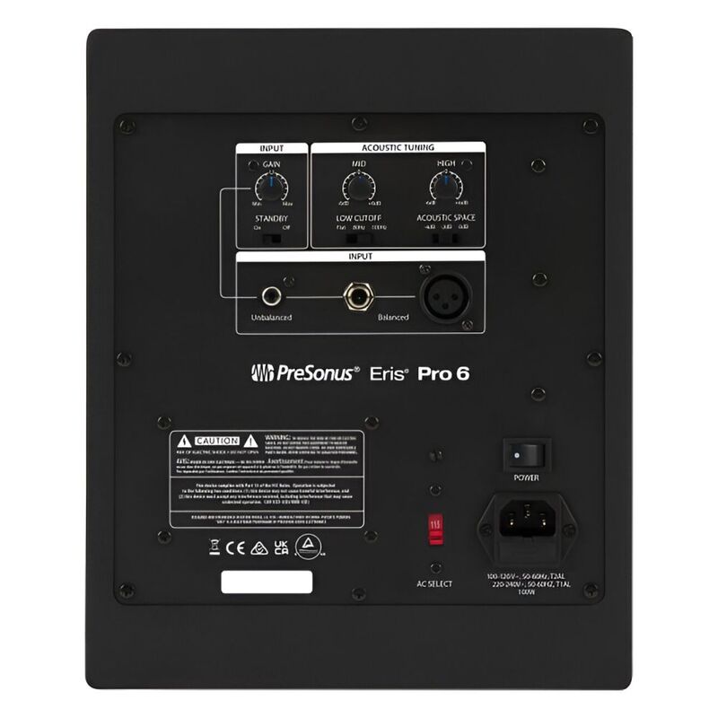 Presonus Eris Pro 6 - 6.5-Inch Powered Monitor - Black