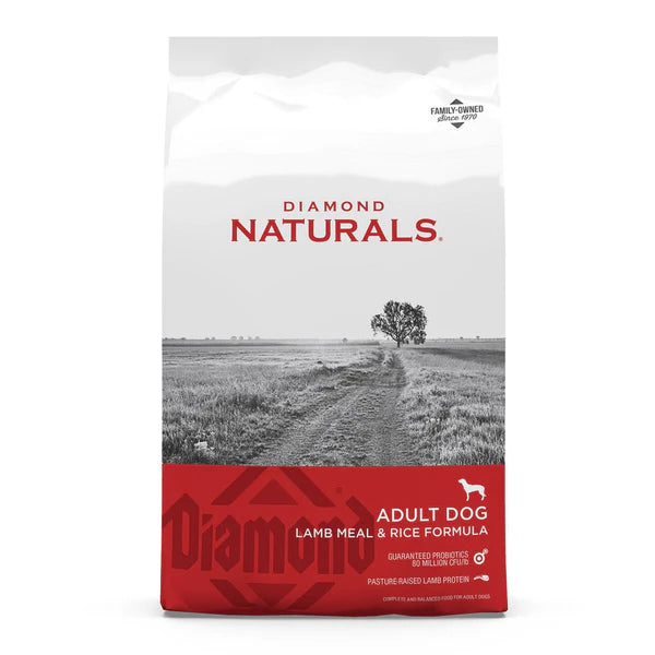 Diamond Naturals Adult Dog Lamb Meal & Rice Formula 15kg / 33LB