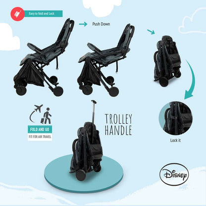 Disney Mickey Mouse Licensed Character Baby/Kids Travel Stroller