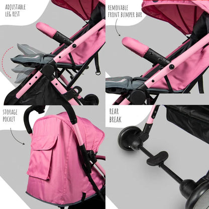 Disney Minnie Mouse Licensed Character Baby/Kids Travel Stroller