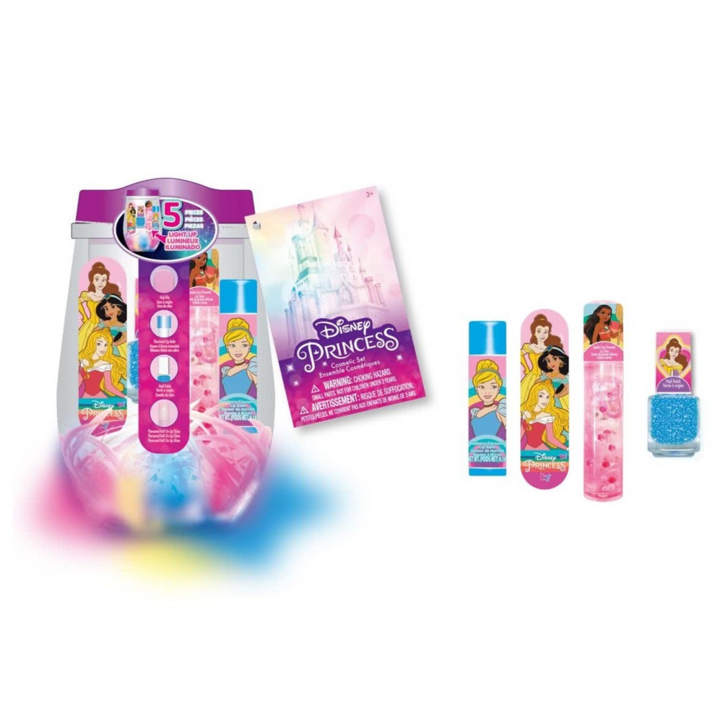 Disney - Townley Girl Light Up Cosmetic Tumbler Set
