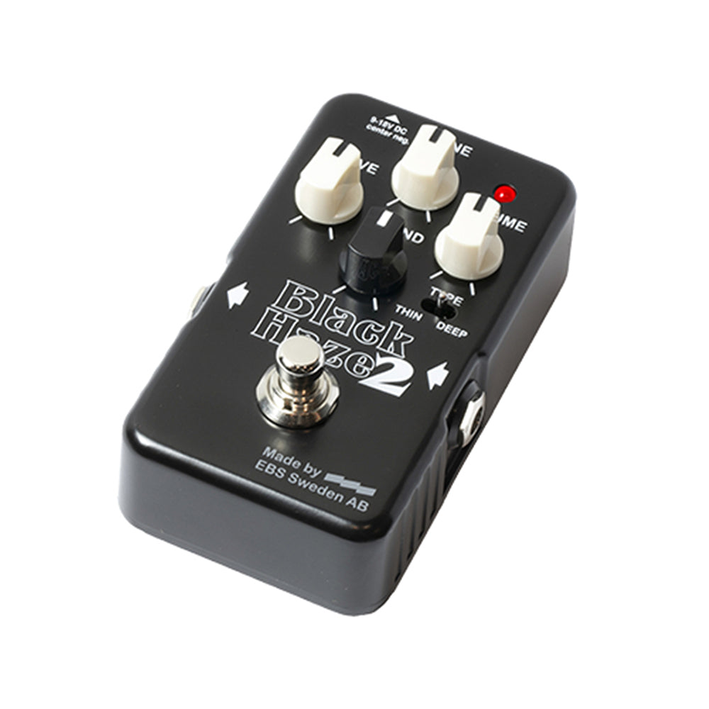 EBS Black Haze V2 Distortion/Overdrive Pedal